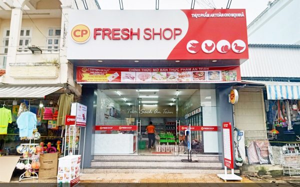 Thiết Kế Thi Công Chuỗi Cửa Hàng Thực Phẩm CP Freshshop