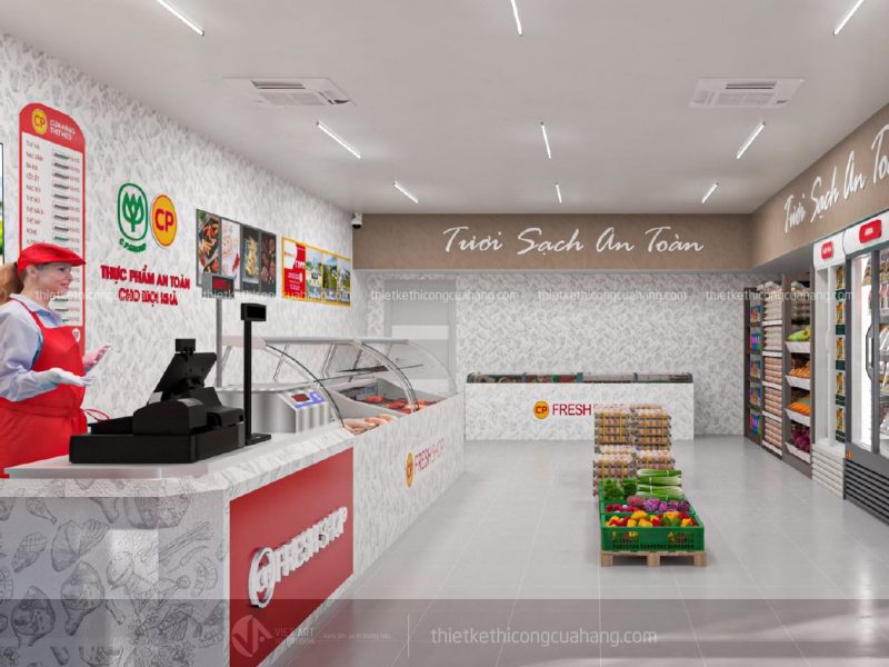 Thiết kế thi công cửa hàng chuyên nghiệp uy tín