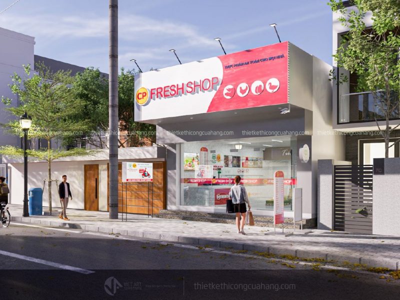 Thiết kế thi công cửa hàng chuyên nghiệp uy tín